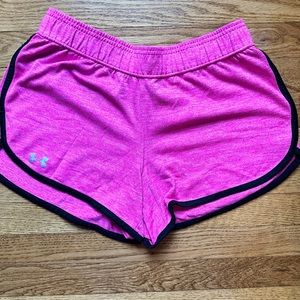 Women’s Pink Under Armour Shorts Size Medium